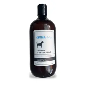 Chateau Bleue Organic Dog Shampoo for Sensitive and Irritated Skin - pH-Balanced, Mild, Foaming Sulfate-Free