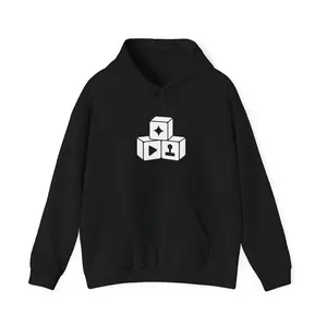 Block Stack Logo Sweatshirt (Black)