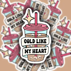 Cold Like My Heart Sticker