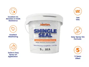 SHINGLE SEAL - Roof Rejuvenating Sealer, Make Old Like New!