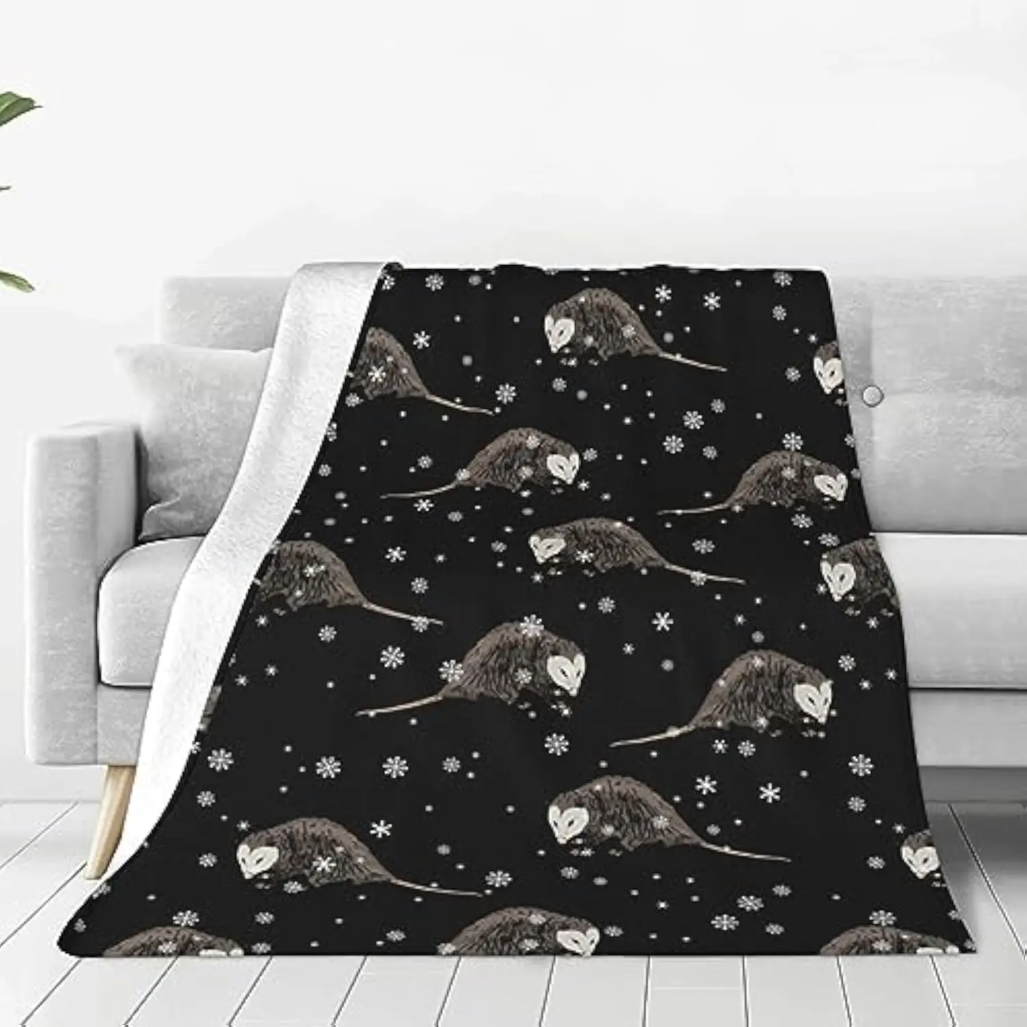 Possums Blanket Opossum Throw Blanket Possum Gifts Soft Plush Fleece Blankets for Women Men Kids Birthday Gift 60"X50"