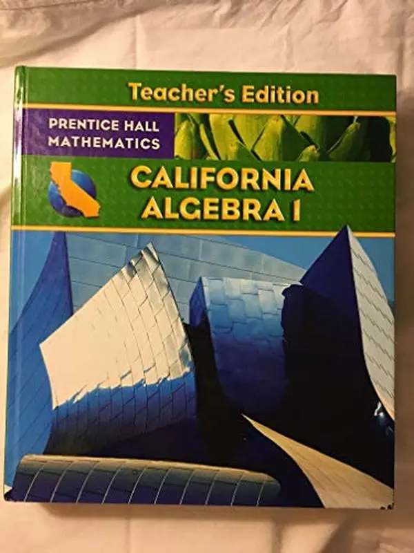 USED Book - California Algebra by Bellman (Hardcover) - English