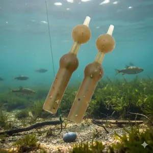 Camouflage Beads & Leader Sleeves Kit: Ultimate Carp Fishing Terminal Tackle Set for Freshwater & Saltwater, Durable Anti-Corrosion Gear for DIY Lure Making.