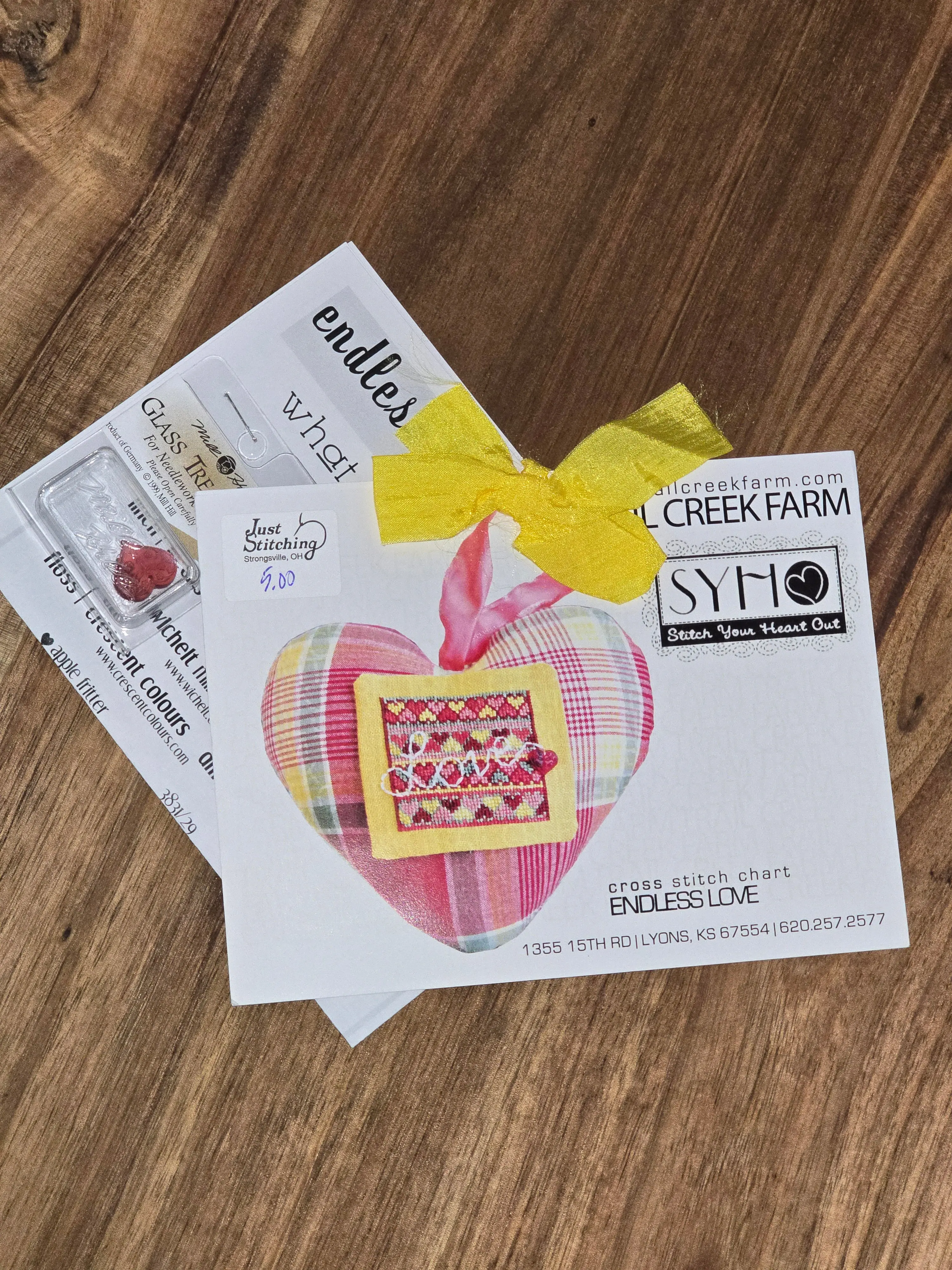 Trail Creek Farm - Endless Love - Cross Stitch Pattern