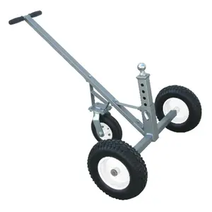 212 MAIN Trailer Dolly with Adjustable Casters, 40" Handle, Ball Height Adjustment, Hammer Tone Finish - Moves Trailers for Sports & Outdoor Leisure Use