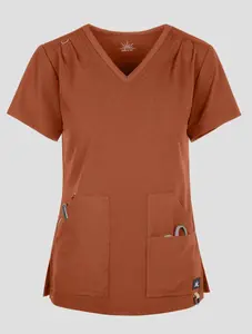 koi Solis Sari Women's 4-Pocket STRETCH V-Neck Scrub Top