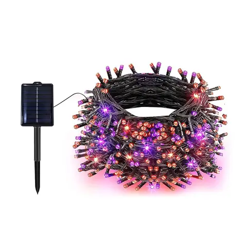 Solar Powered LED String Light, 104 Feet 300 LED String Light with 8 Light Modes, Outdoor Decorative Light for Garden Party Wedding