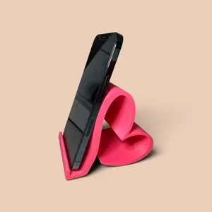Heart-Shaped Phone Stand Holder