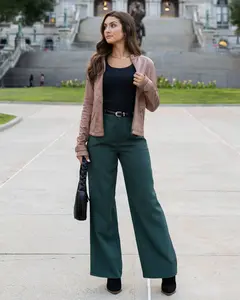Pocketed Everest Wide Leg Pants - FINAL SALE