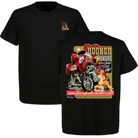 H00ker W1llys T-Shirt Car Lover Casual Menswear Top