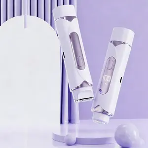 LCD Display Dual-Head Hair Trimmer, Smooth Clean Fast Shaving, Dual-Head Depilator, Ideal for Precision Grooming, Cordless Rechargeable Trimmer