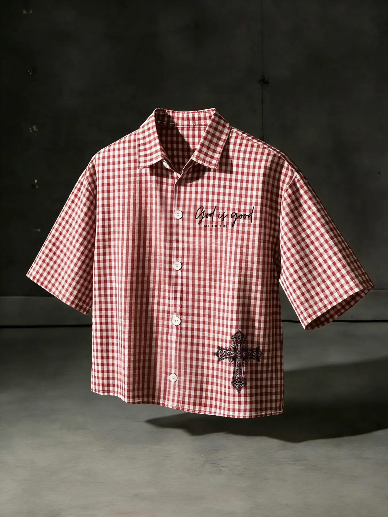 Men's Short Plaid Print Checked Gingham Sleeveless Shirt, Fashion Casual Top for Daily Wear, Trendy Classic Checkered Design with Comfortable and Breathable Feel, Menswear