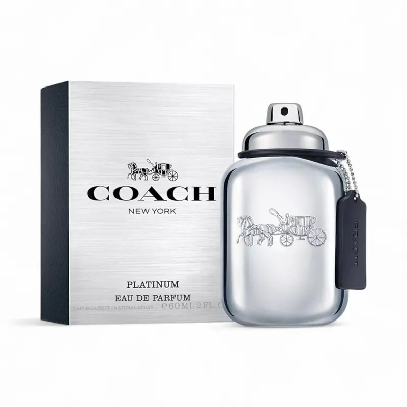 Coach Platinum EDP Spray, 100 ML, Men's Fragrance