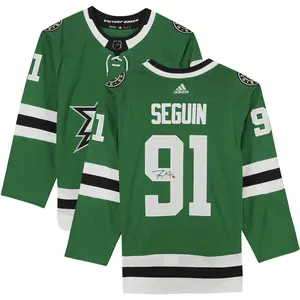 Tyler Seguin Dallas Stars Autographed Green Adidas Authentic Jersey - Fanatics Authentic Certified - NHL Memorabilia