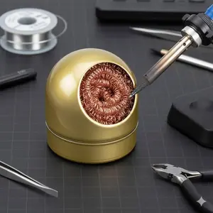 Premium Soldering Tip Cleaning Balls & Filter Mesh Kit, Desoldering Tools Set, Solder Residue Remover Steel Balls, Durable Anti-Clogging Filter, Portable Soldering Station Cleaning Accessories, Essential Electronics Repair & DIY Desoldering Kit