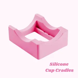 High-Quality Silicone Cup Cradles for Customizable Drinkware - Kitchenware