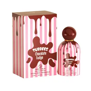 Tubbees Chocolate Fudge Eau De Parfum by Grandeur – 1.7oz / 50ml – Unisex - Natural Pefume for Kids