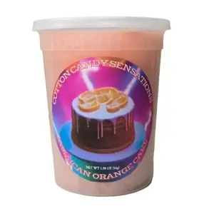 Jamaican Orange Cake Gourmet Cotton Candy - Cotton Candy Sensations 200+ Flavors