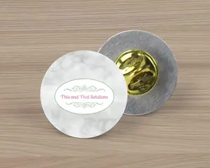 Customized Lapel Pins | Personalized Office Accessories | Custom Buttons | Company Logo