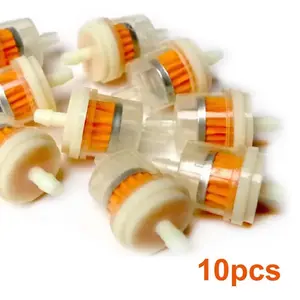 Motorcycle Oil Filter, Fuel Filter Tool for Scooter, Motorcycle, Moped, Dirt Bike, Atv, 10 Pieces, Online Gasoline Filter Kit