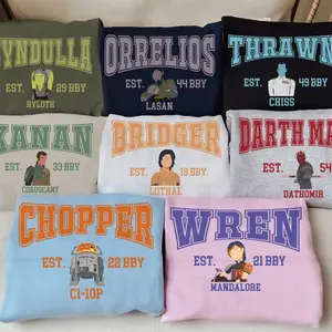 Rebellion Rebels Group Shirt, Sweatshirt, Hoodie , Ezra Bridger, Hera Syndulla, Thrawn, Kanan Jarrus, Chopper, Sabine Wren, Rebels Crew 45750 3135