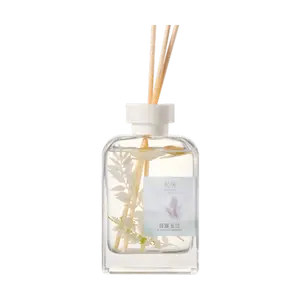 SONG CHAO 500ml Reed Diffuser Set - Natural "Morning Dew Magnolia" Aroma for Home, Bedroom, Office - Long Lasting Fragrance, Flameless Essential Oil Diffuser