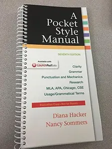 USED-A Pocket Style Manual by SOMMERS HACKER (Unknown)