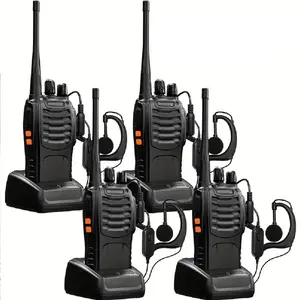 Walkie Talkies Long Range Rechargeable for Adults with Headphones and Li-ion Battery,2 Way radios has VOX/Noise Reduction/TOT/Flashlight Function