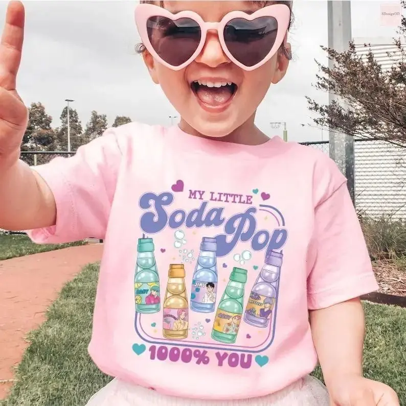 Youth & Adult Kpop Demon Boy Band Inspired Shirt, Kpop Movie Apparel T-shirt, Saja Boys Soda Pop Graphic Round Neck Tee, USA-Made & Printed Apparel..