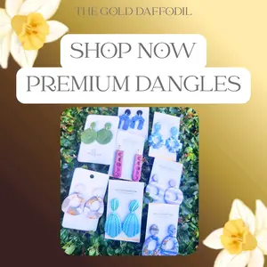 SHOP NOW The Gold Daffodil Premium Collection Earrings - Assorted Designs in Various Colors and Styles for Women