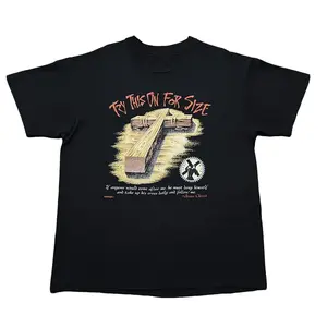 Vintage Jesus Short Sleeve TShirt, menswear top, Cotton Vintage Faith Slogan T-shirt, summer tee, vintage shirts, men gifts, Machine Washable ,Streetwear Tropical