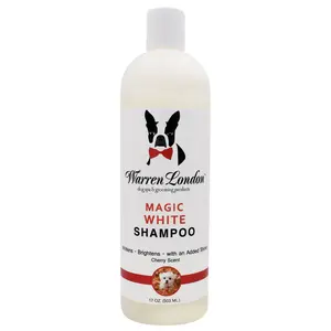 Magic White Brightening Dog Shampoo - Cherry Scented - 17oz