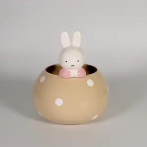 Miffy Peek-A-Bloom Beige Planter