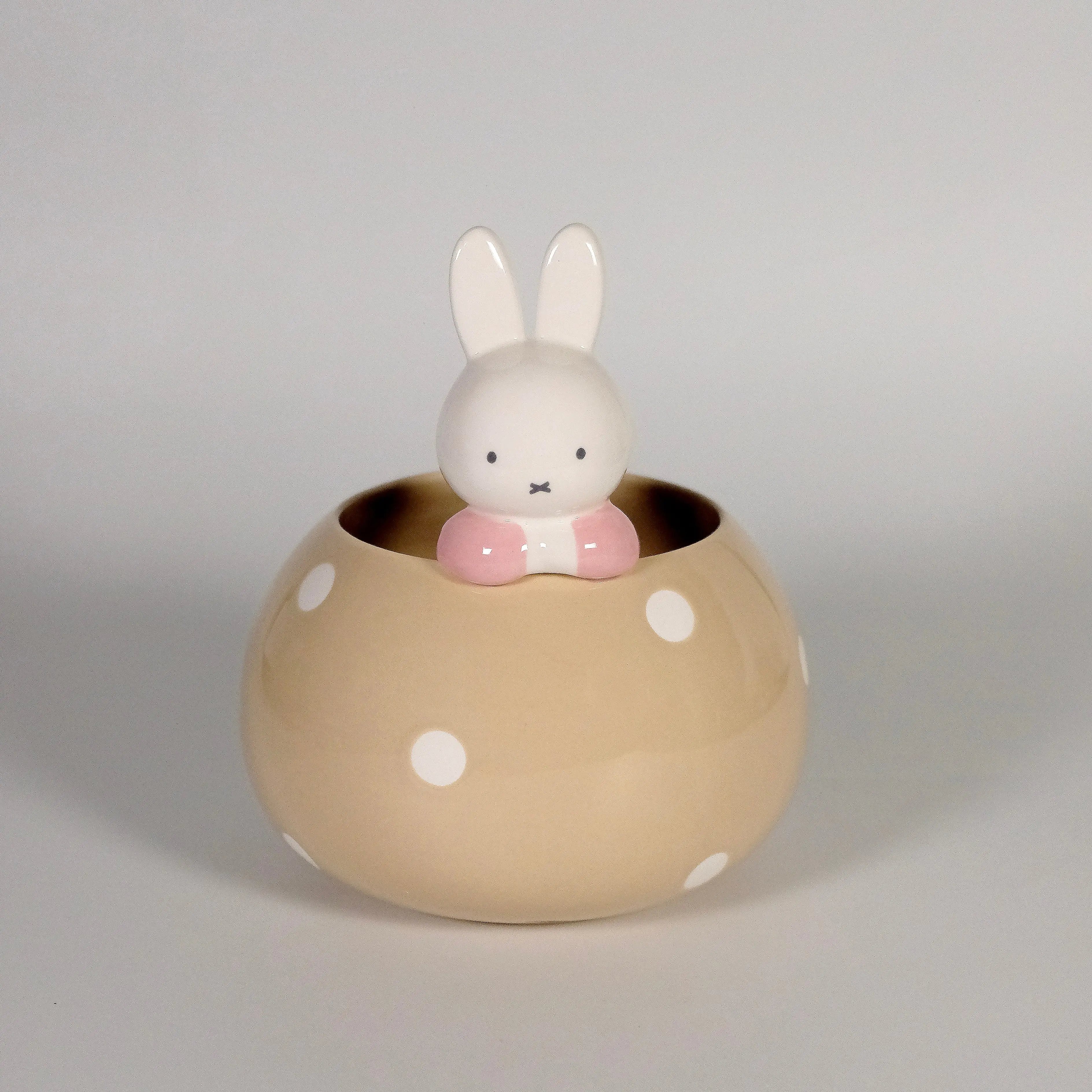 Miffy Peek-A-Bloom Beige Planter