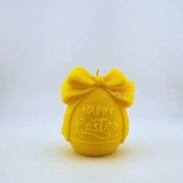 Happy Easter Egg Candle