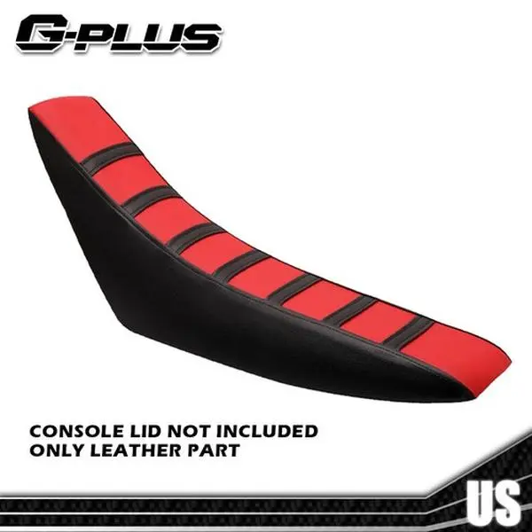 G-PLUS Leather Motor Bike Seat Cover - Replacement Cover Compatible with Honda CR125R, 250R, 500R, 80R, CRF100F, 150F, Leather Seat Covers