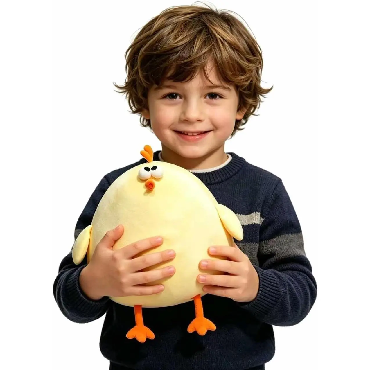 Chicken Plush, Chicken Stuffed Animal, Funny Fat Chicken Plush,Soft Mother Hen Plush, Ideal for Boys & Girls/Girlfriend/Valentine's Day/Christmas/Birthday/Party