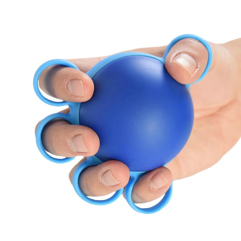 Grip Strength Trainer Ball - Hand & Finger Exercise Equipment for Muscle Recovery, Arthritis Therapy, and Physical Rehabilitation - Anti-Burst Silicone