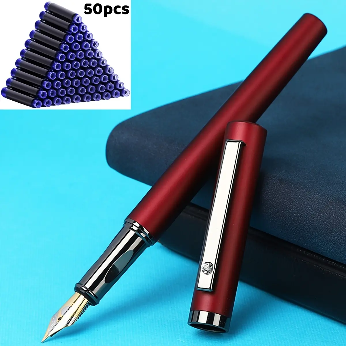 1 red item + 50 blue ink pads