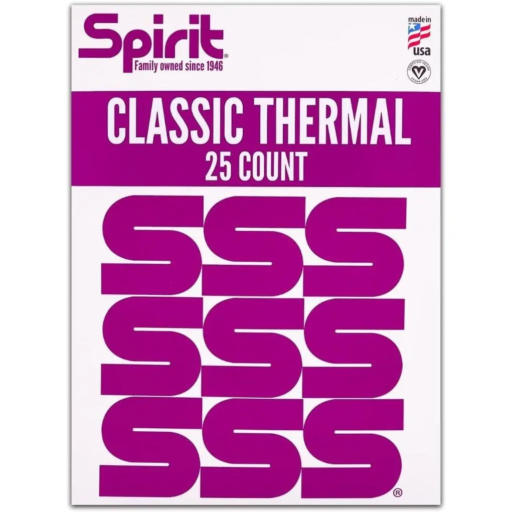 Classic Thermal Tattoo Stencil Transfer Paper, 8.5" x 11" (25 Sheets) Professional Tattoo Stencil Paper, Skin Safe, Certified Vegan, Made in USA