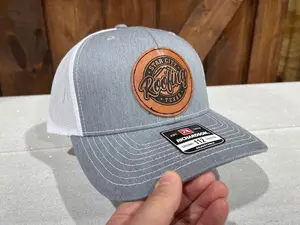 Bulk Hats Business Hats Custom Business Logo Hats Engraved Faux Leather Patch Richardson 112 Hats Business Hats Company Hats Corporate Gifts