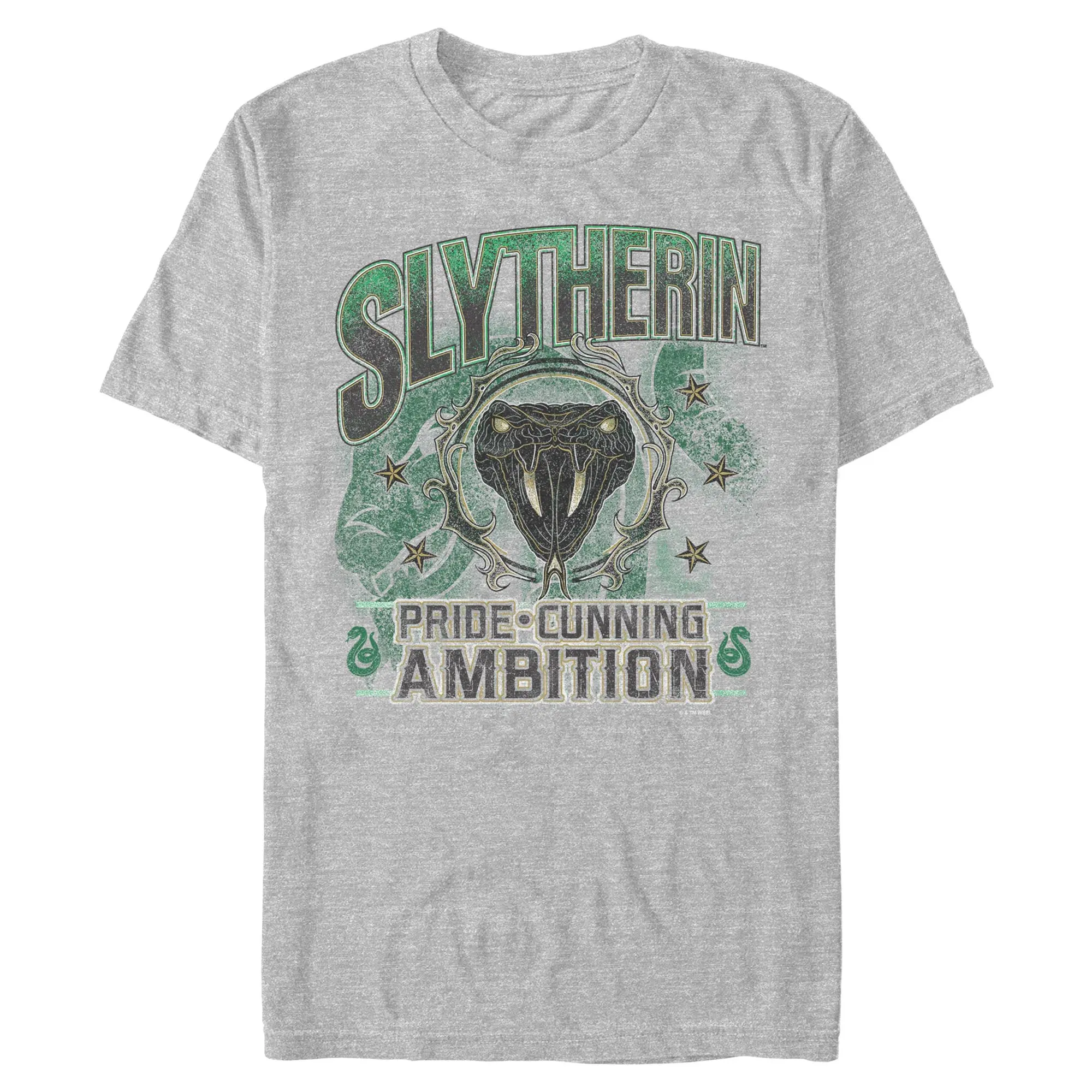 Mens Harry Potter Slytherin Pride and Ambition T Shirt