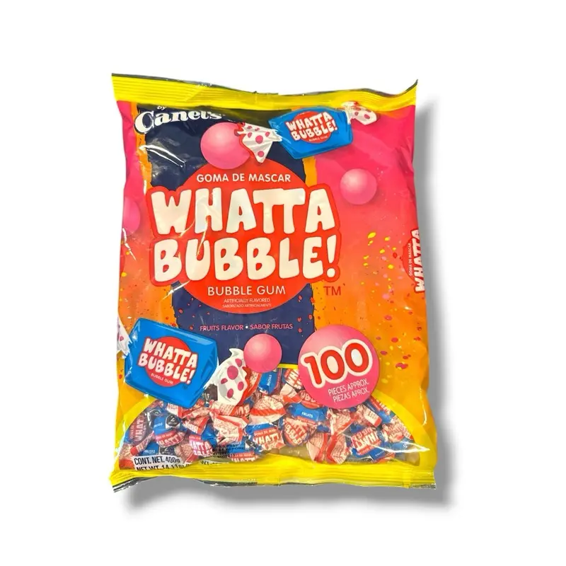 Canel’s Whatta Bubble!-Bubble Gum 100 pieces (approx)
