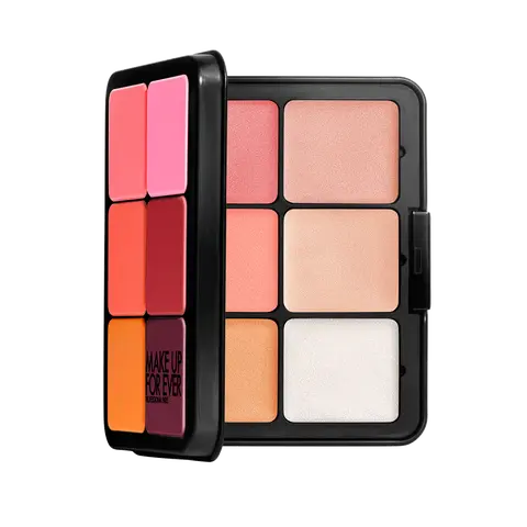 HD Skin Blush & Glow Palette - Longwear Cream Blush & Highlight Palette