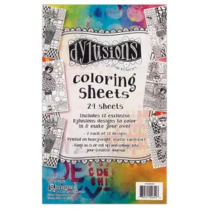 Dylusions Colouring Sheets Collection 1