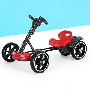 Foldable Kids Go-Kart with Dual Motors - No Assembly Required