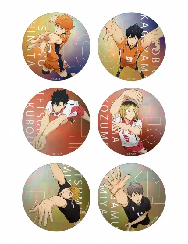 Haikyu!! Hologram Can Badge - Random 1 Haikyu!! Hologram Can Badge - Random 1