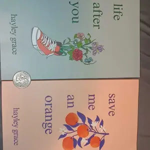 Hayley Grace 2-Piece Literature Book Bundle - "Save Me an Orange" and "Life After You" Series Reading Materials, Series Book Bundles