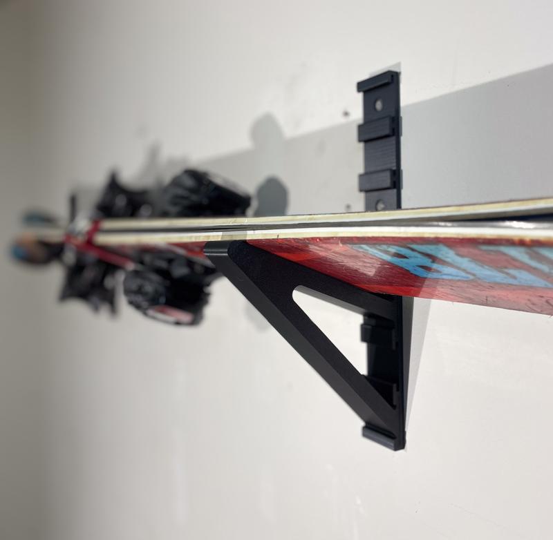 Pesca Innovations Ski Holder Attachment | Modular Storage System with Separate Modular Rails for Skis, Customizable Options Available