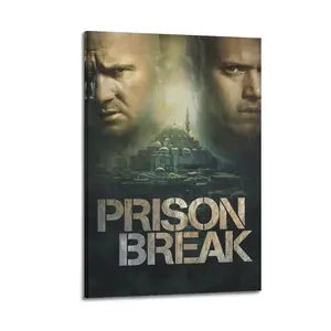 Prison Break Modern Art Deco Painting Art Poster Wall Decoration Wall Poster Art Wall Rich Art Painting Corridor Art Painting Decoration